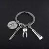 Dentist Toothbrush Toothpaste Toothn Charms Keychain