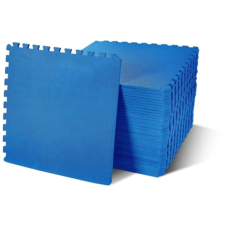 

exercise, MMA, gymnastics and home gym protective flooring eva joint jigsaw fridg mat, Blue;yellow;green;red;black;grey