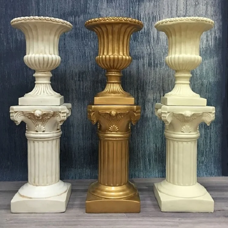 Wedding And Event Stage Decorative Big Floor Vase Decorative