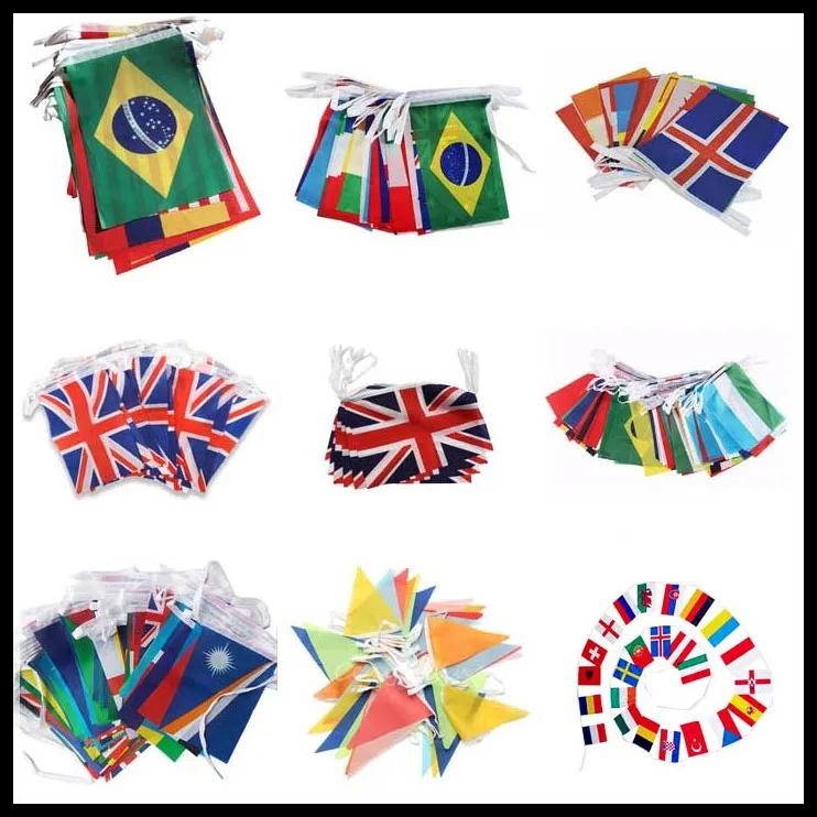 Custom Mini String Sports Flag - Buy String Flag,Custom Mini Flags ...