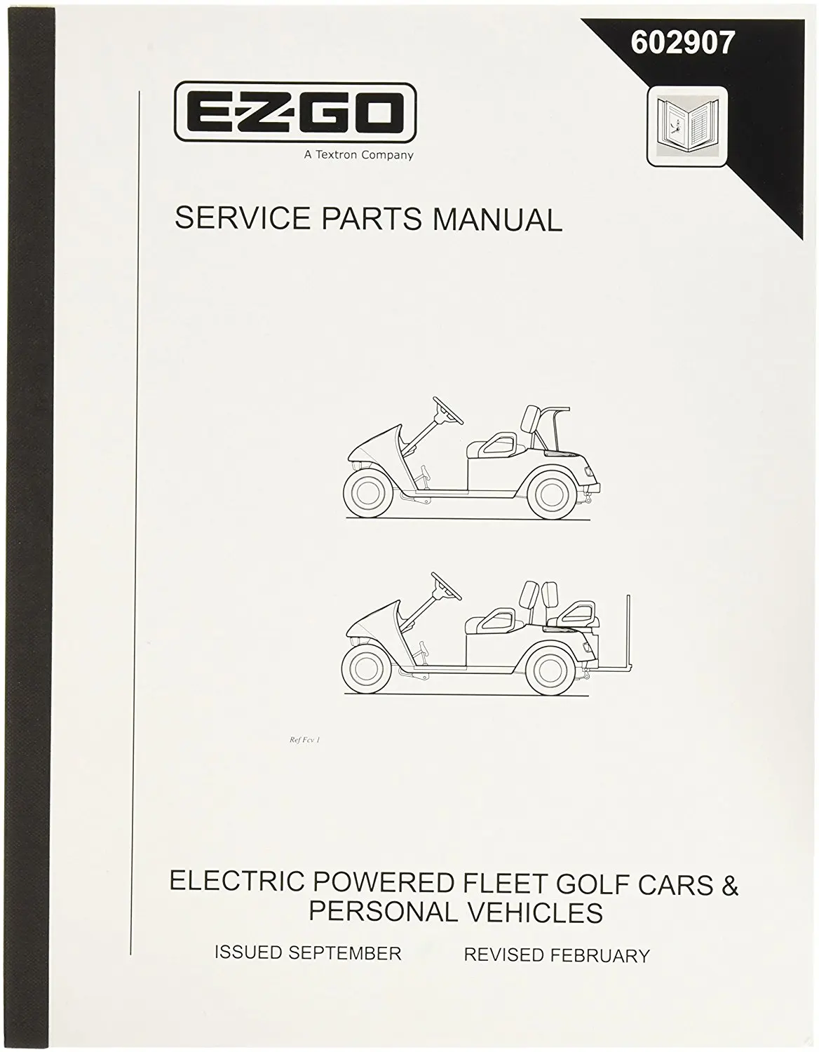 2001 To 2010 Ez Go Eletric Golf Cart Repair Manuals