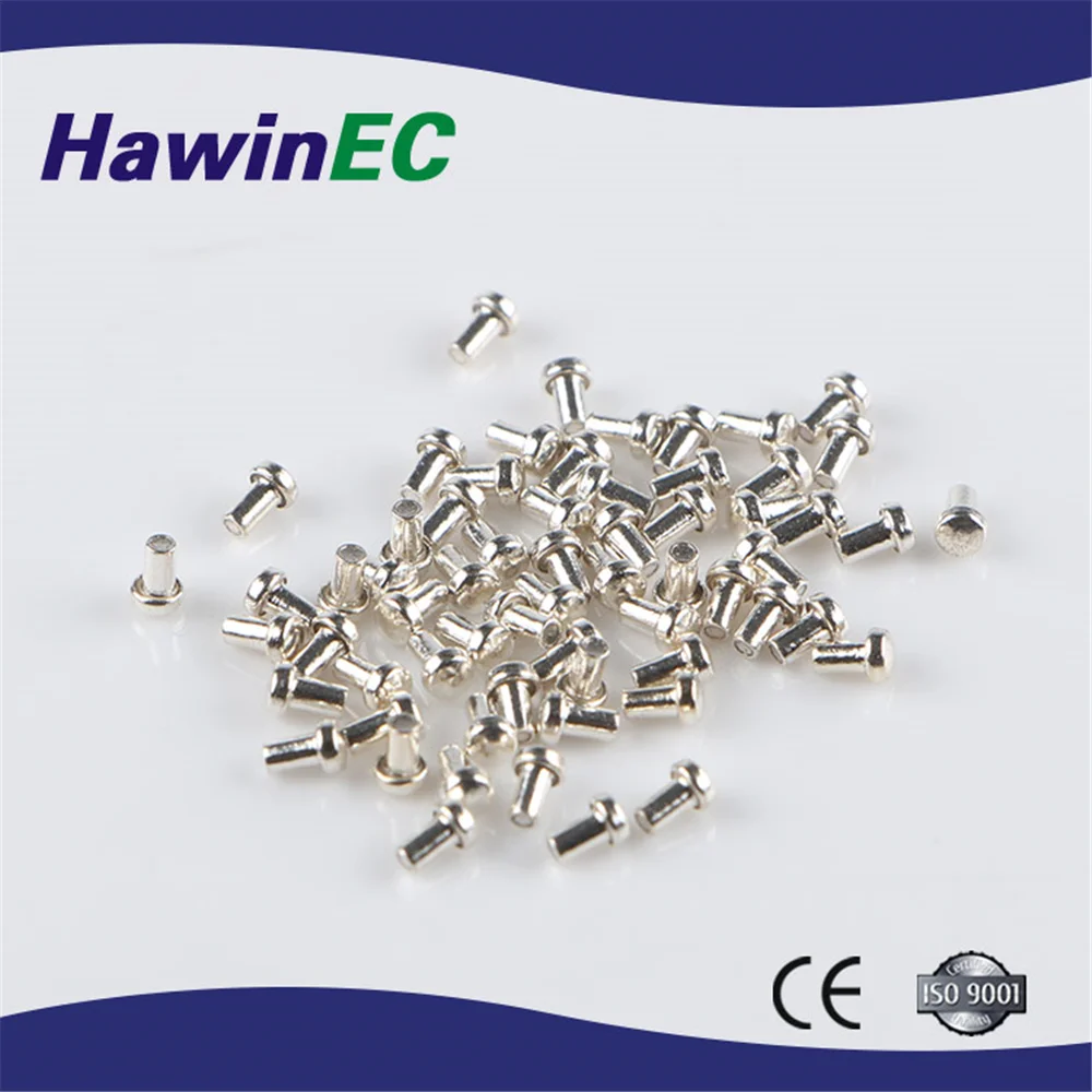 red copper electrical contacts