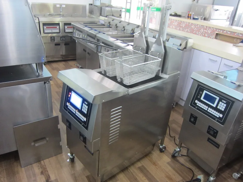 Electric Mcdonalds Deep Fryer / Fried Chips Machine Equipment For