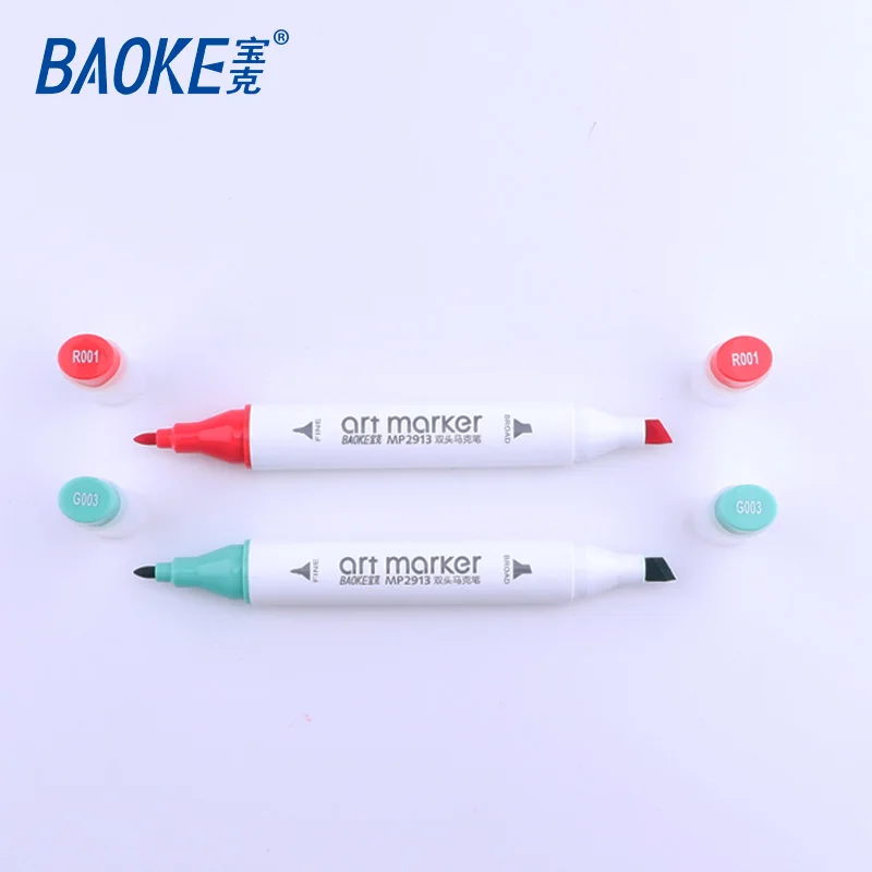 
Newest double-headed color pen 60 permanent marker color markers for kids 