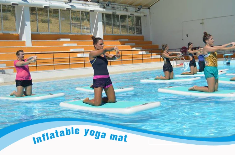 floating yoga mat