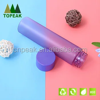 Transparent and water-resistant portable plastic water cup