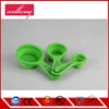 high quality measuring cup baking silica gel soft measuring cup and silicone measuring spoon