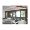 aluminum sliding window aluminium window with 4 panels small kitchen sliding window AS2047