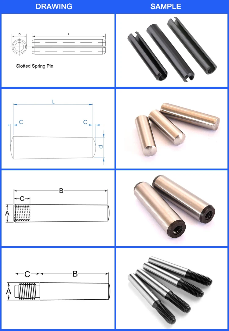 Din 7346 Standard Stainless Steel Slotted Split Spring Dowel Lock Pins Buy Stainless Steel