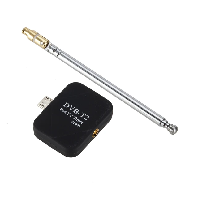 

DVB-T2 Android TV Dongle DVB T2 Pad TV Receiver mini USB dvb-t2 android phone and tablet, Balck