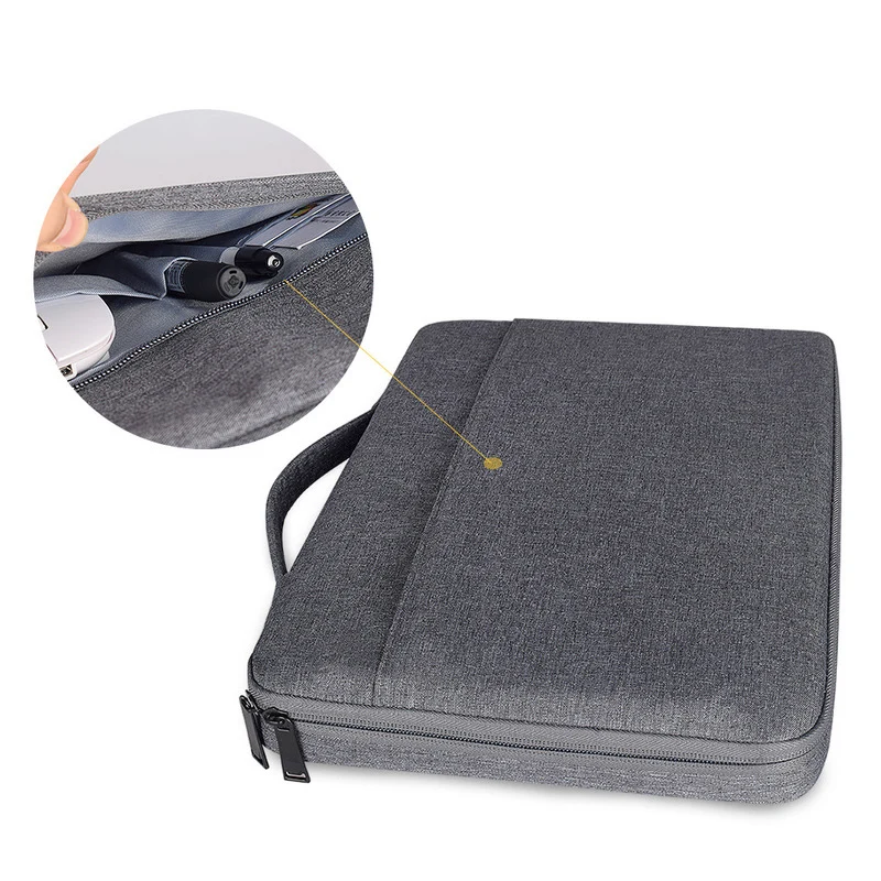 

Waterproof Multipurpuse Laptop Sleeve Portable Computer Protective Handle Bag Fashionable Shockproof Bag OEM, As the picture show