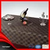 New series of elegant banquet lower price table cover rubber table cloth