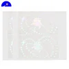 custom 3D colorful pattern clear hologram id card overlay,security id hologram overlay