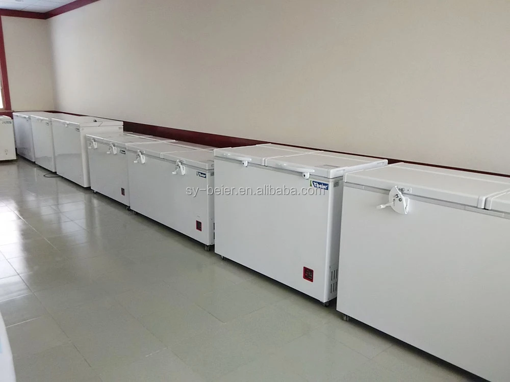 
433L battery backup commercial chest freezer 