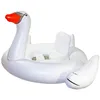 baby pool toys inflatable animal shaped white swan pool floats