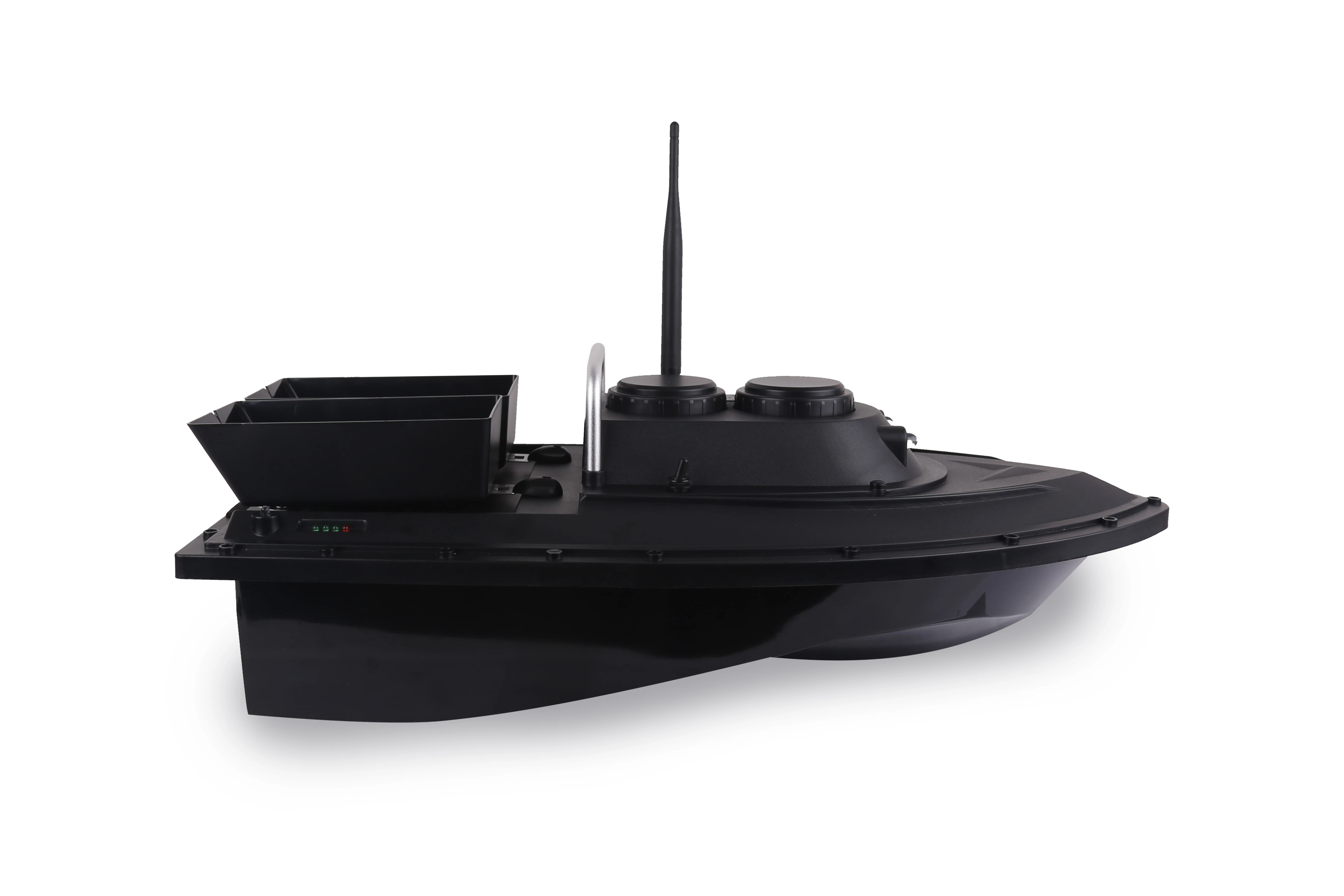 
Factory Customization 5200mah 2kg Bait Loading 2pcs Hoppers with Double Motors 400M Remote Control Fishing Bait Boat 