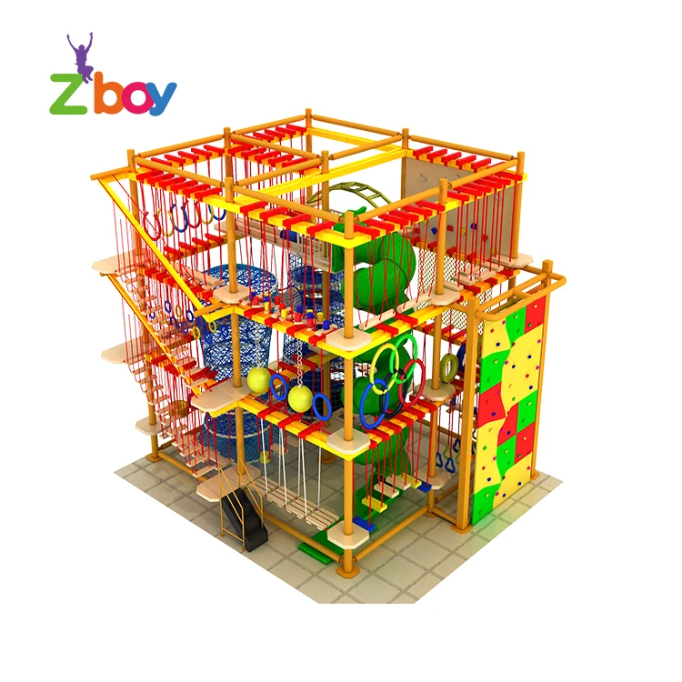 High Synergy Zip Line Ropes Course Adventure Team Building Activities