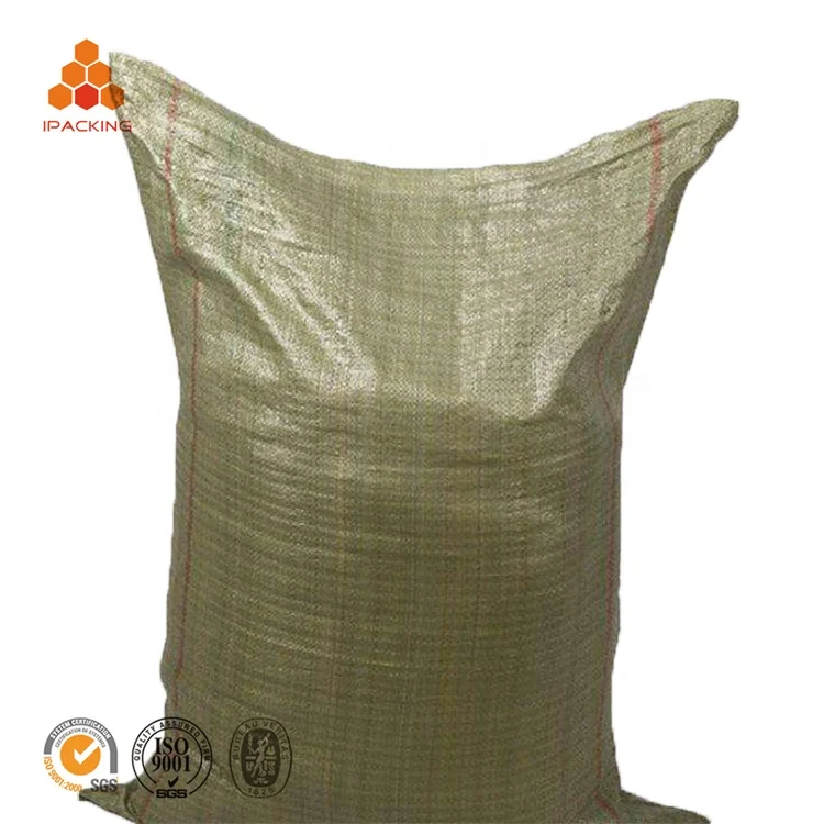 
50 kg recycled industrial african low cost sand rubbish cement pp bag woven for building rubbish 