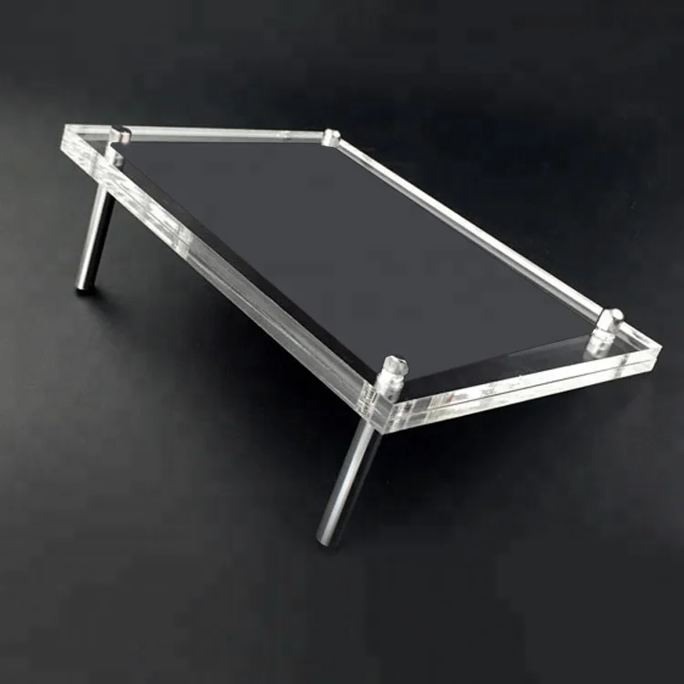 Factory price 4 magnetics transparent acrylic photo frame