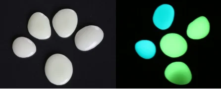 
Luminous pebbles glow stones glow in the dark pebble for decoration 