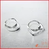 acrylic clear crystal finger ring