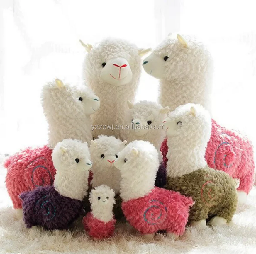 Free Sample Cute Alpaca Stuffed Animals/farm Sheep Toys Soft Toy Farm