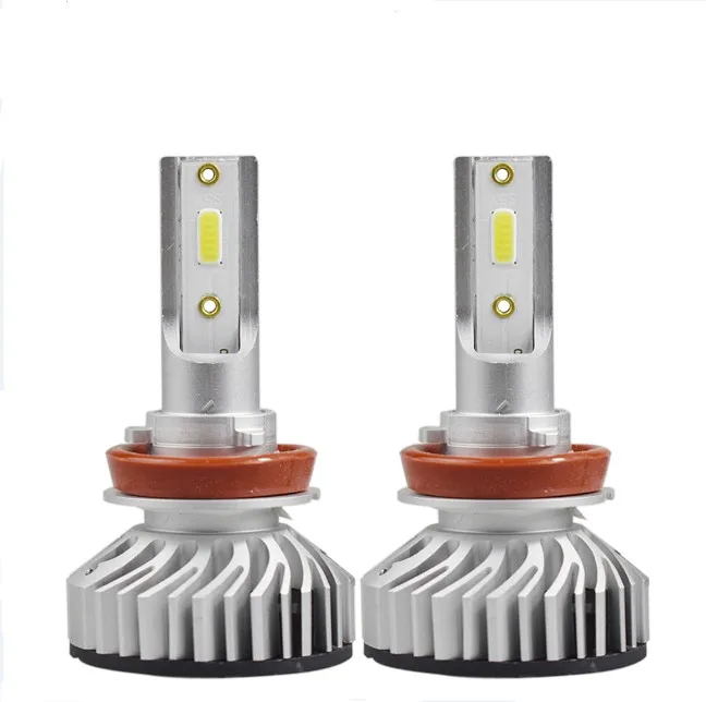 wholesale F2 auto headlights led lamp 50W 6000lm DOB modification light bulbs of H7 H4 H11