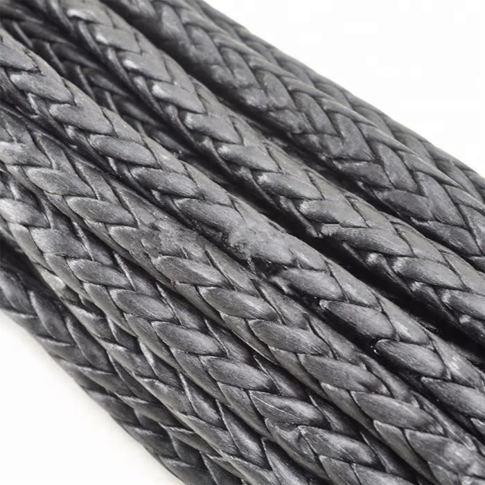 High performance customized package UHMWPE rope of 3mm-- 16mm diameter with multiple colors
