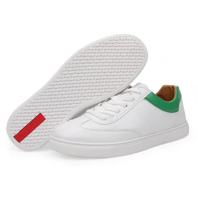 

New style men skate board casual sports sneaker shoes, White