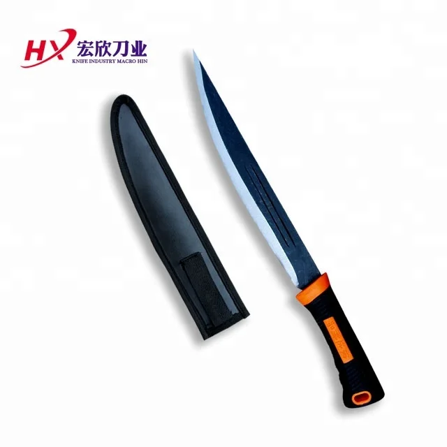 
New plastic handle outdoor equipment poultry slaughtering kitchen equipment knife 