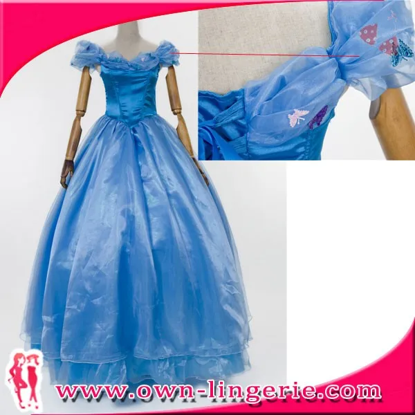 Apparel Ladies' Fancy Dress Adult Women Cinderella Princess Dress ...