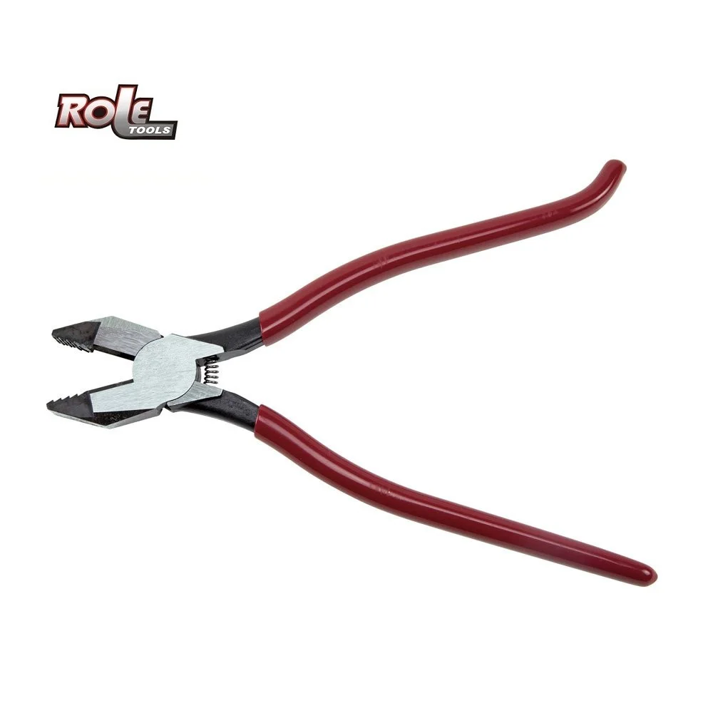 Ironworker's Pliers, Aggressive Knurl, 9-Inch,same with  Klein Tools D201-7CSTA