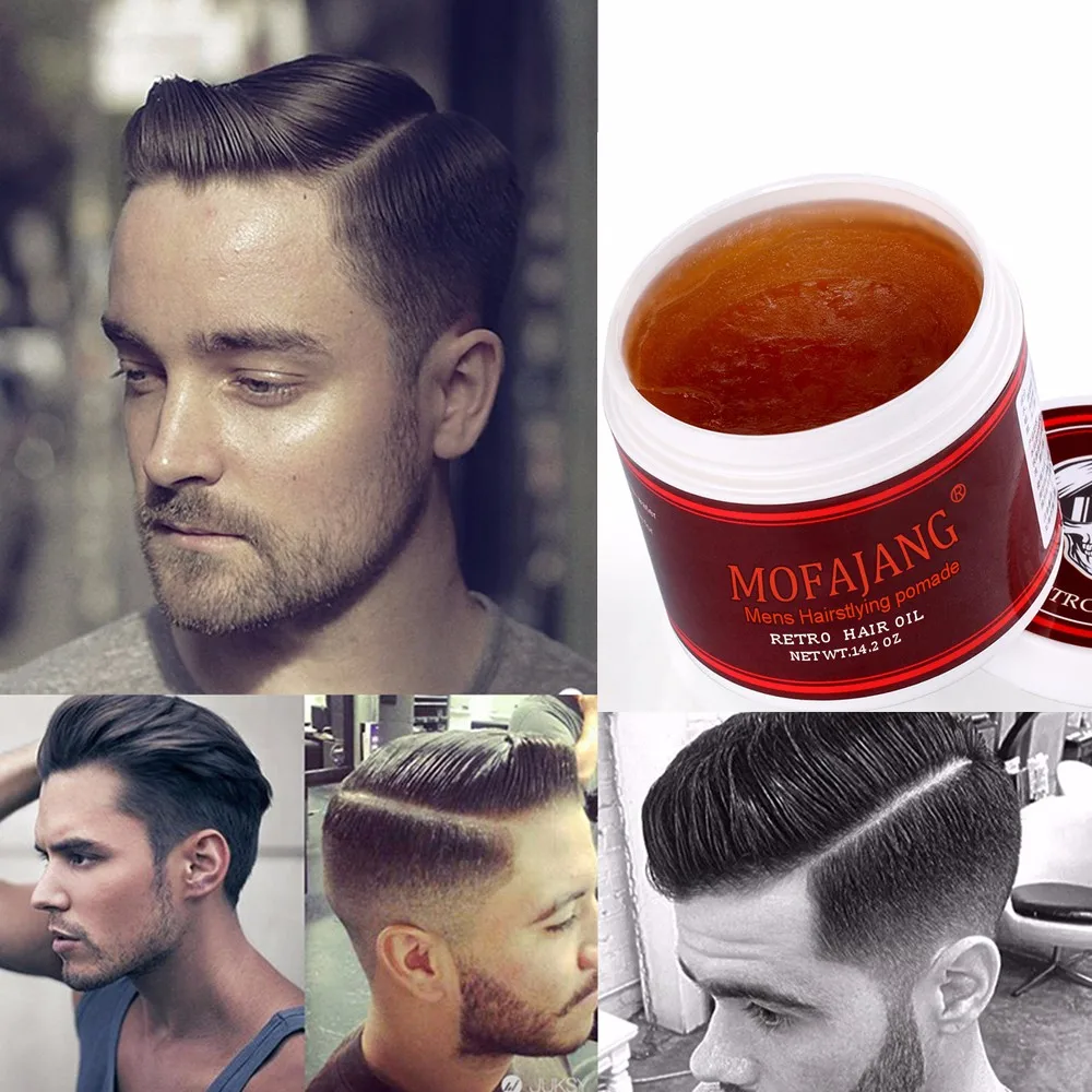 Professional Hair Wax Men Styling Oem Supported Hair Pomade Strong Hold ...