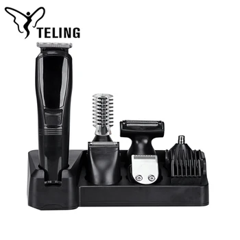 Mens Grooming Kit 6 In 1 Set Waterproof Professional Hair Clipper