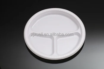 disposable plastic plates with dividers