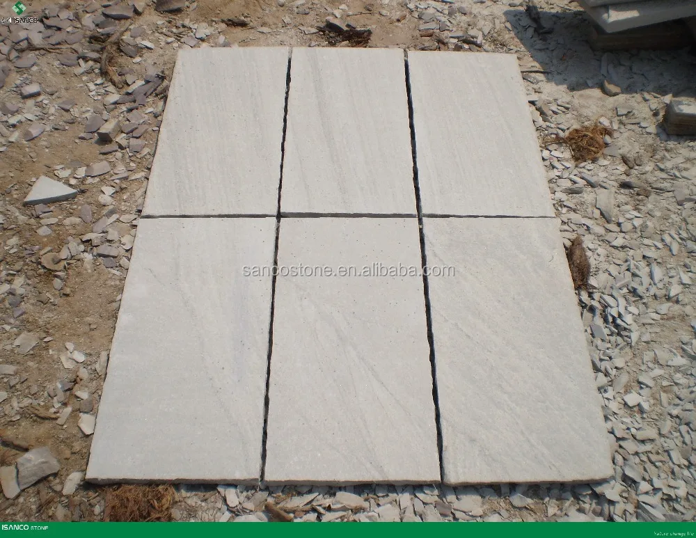
China original grey white sandstone paving big slabs for distributor 