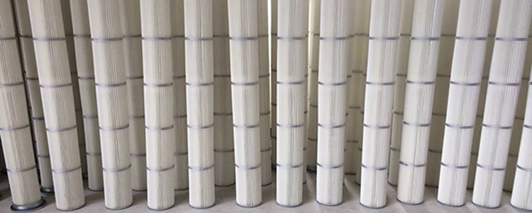high quality cylinder air dust collector filter cartridge