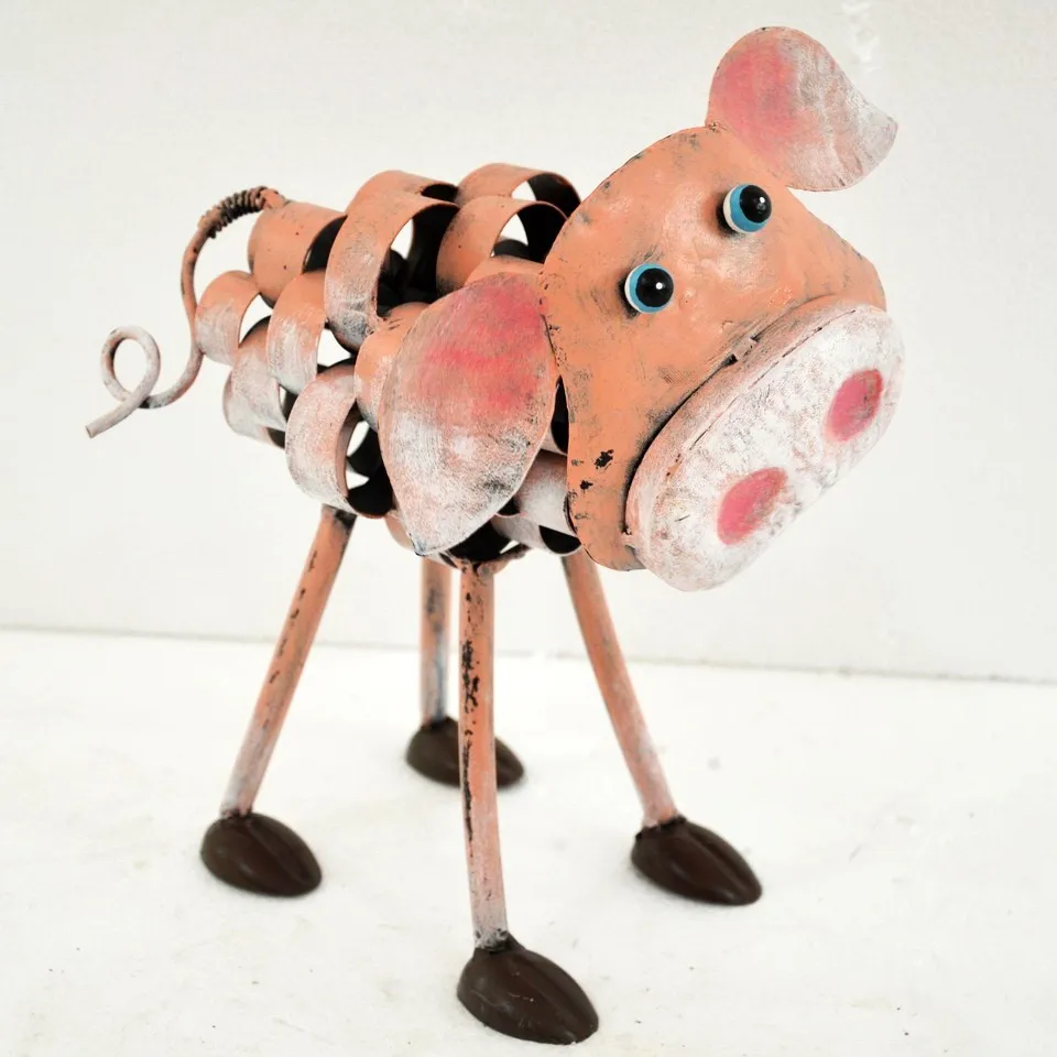 Metal Statues Ornaments Garden Pig Outdoor Decor Buy Garden Pig