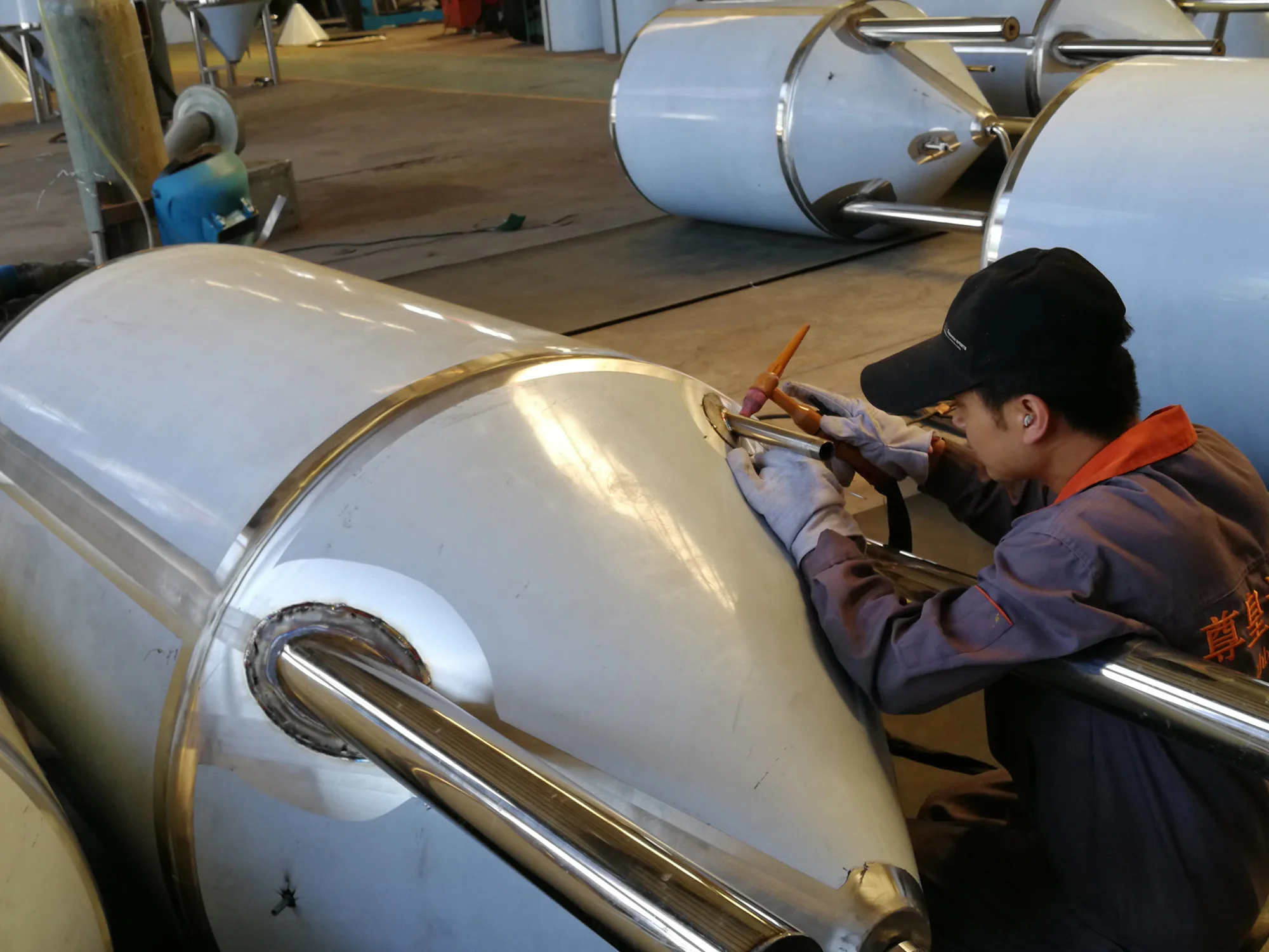 Stainless steel food grade beer fermentation tank for sale