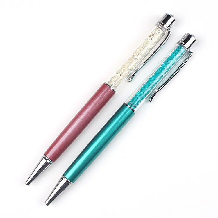 High Quality Crystal Pen Crystal Ball Pen With Diamond Top For Wedding