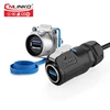 Waterproof data USB Socket CNLINKO LP-24 USB3.0 Connector