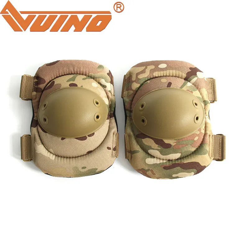 Camouflage Tactical Combat Military Knee Elbow Pad Knee Brace Support