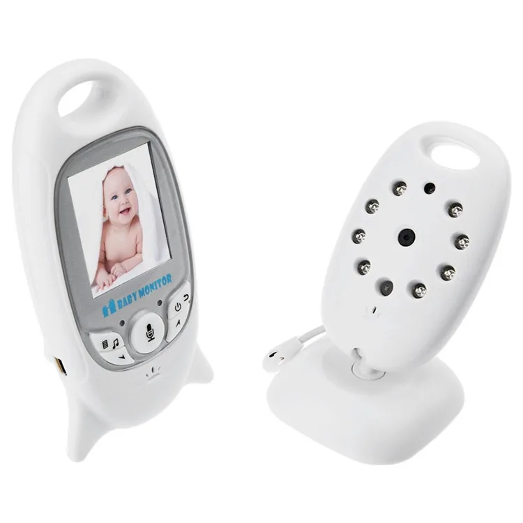 

Wireless Video Baby Monitor 2.0 inch Color Security Camera 2 Way Talk NightVision IR LED Temperature Monitoring baby camera