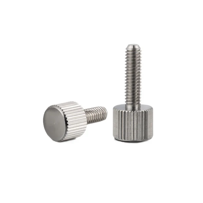 Custom Knurled Thumb Screw Nut M1.6 M2 M2.5 M3 M4 M5 M6 M8 M10 Zinc