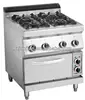 Gas 4-burner Range With Electric Oven , gas cooking range with oven, gas range with 4-burner & oven