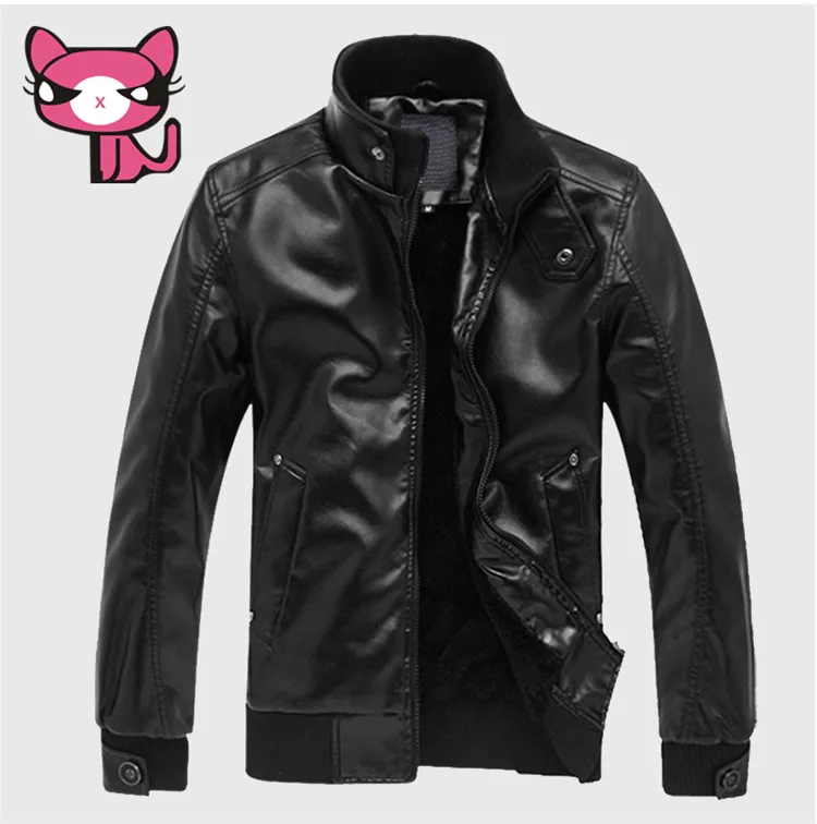 

Waterproof windbreaker life motorcycle army winter man leather jacket