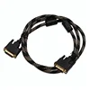 Long 1.5m Nylon braided 24+1 28AWG DVI to DVI monitor cable