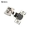 American Type 3/4'' Overlay Soft-Close Face Frame Hinges with Built-in Damper, Nickel Finish Cabinet Hinge 9718