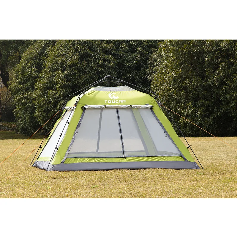 

Factory Directly Automatic Pop-Up Opening Camping Tent, Grass green or customization