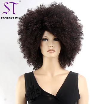 Chinese Professional Handmade 18 Long Kinky Curly Afro Heat